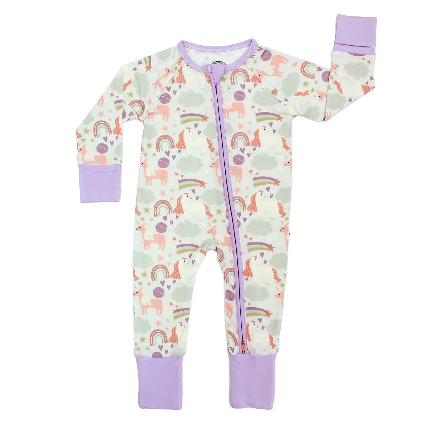 Magical Unicorns Bamboo Convertible Pajamas
