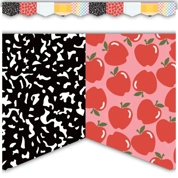 Cool For School Die-Cut Border