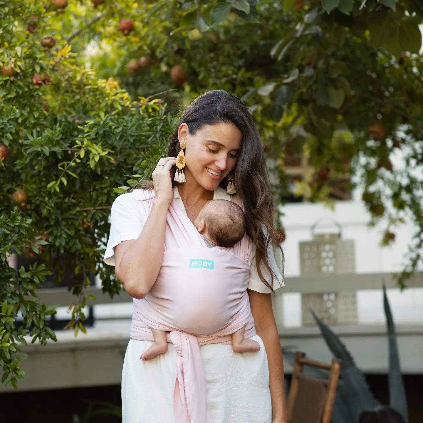 Moby Classic Wrap - Rose Quartz