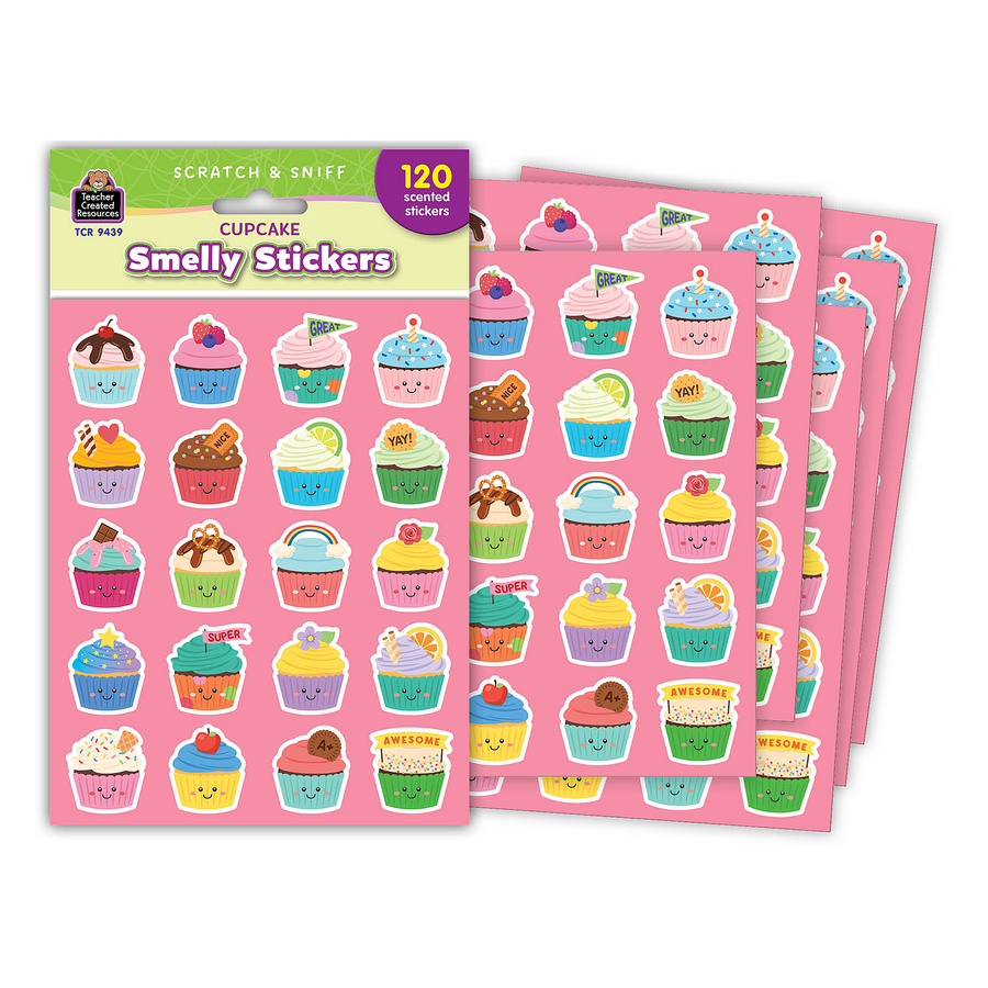 Cupcake Smelly Stickers