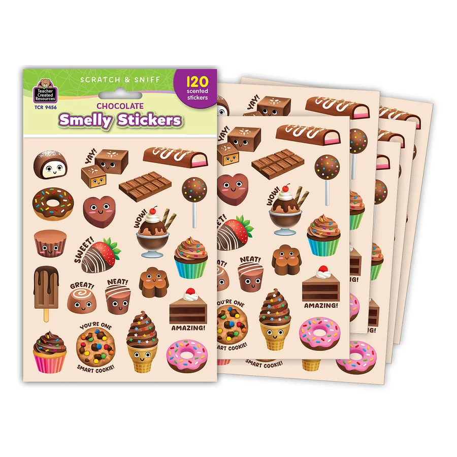 Chocolate Smelly Stickers