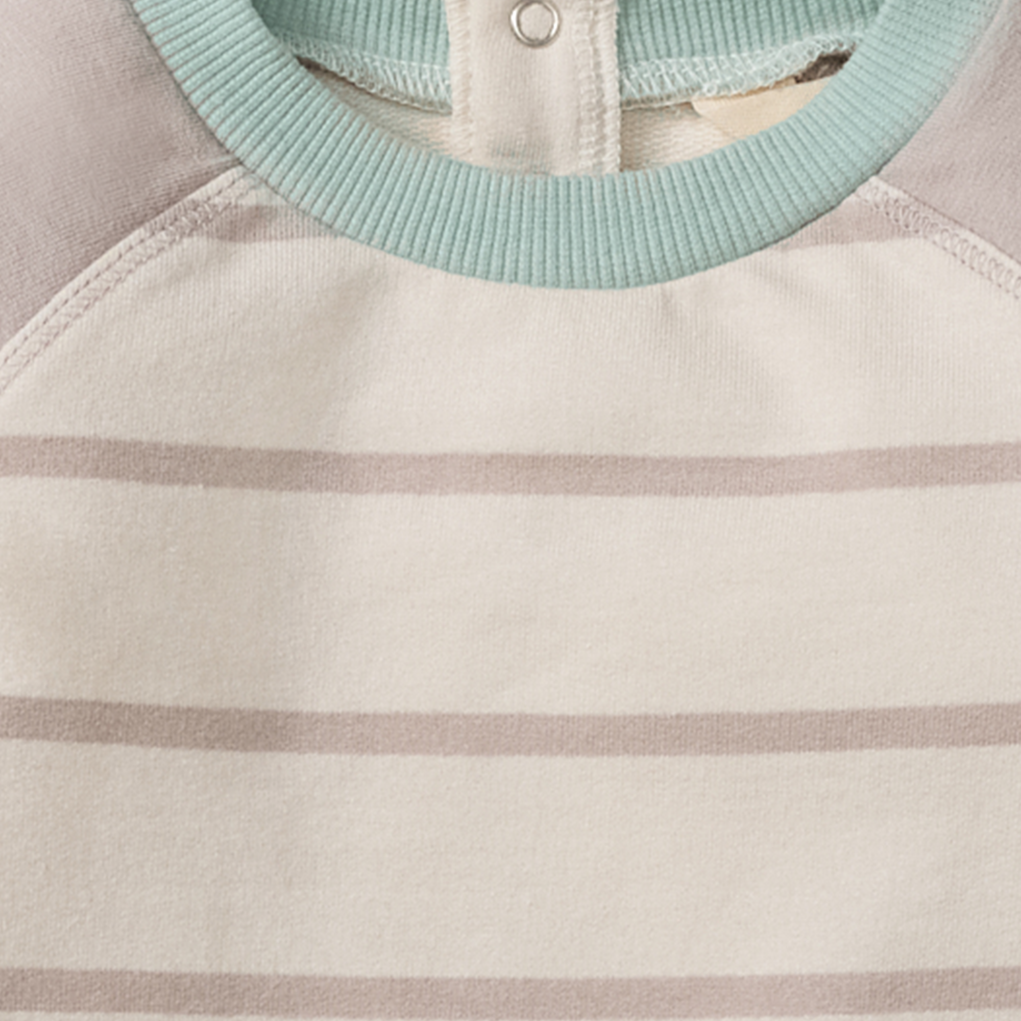 Burt's Bees Organic Cotton Basic Stripe Baby Jumpsuit