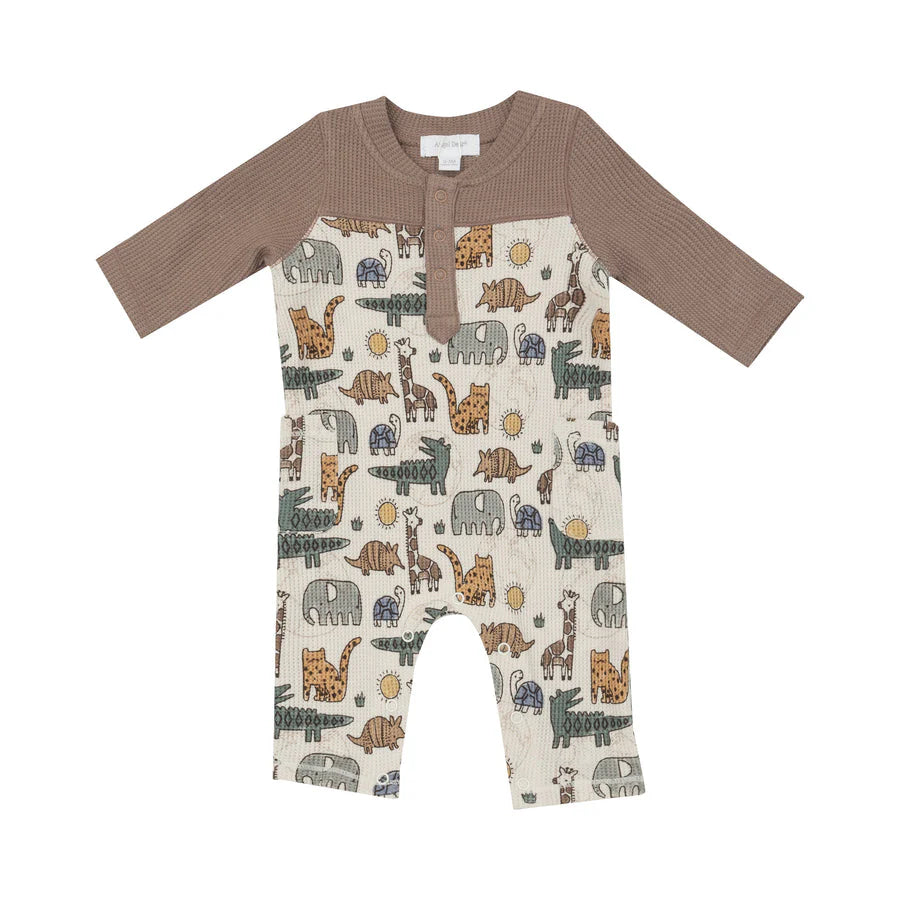 Angel Dear Safari Sketchbook Romper