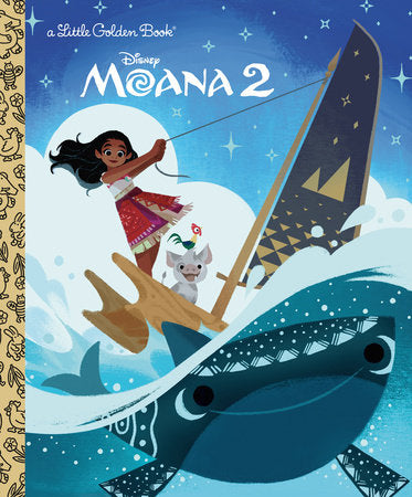 Little Golden Book - Disney Moana 2