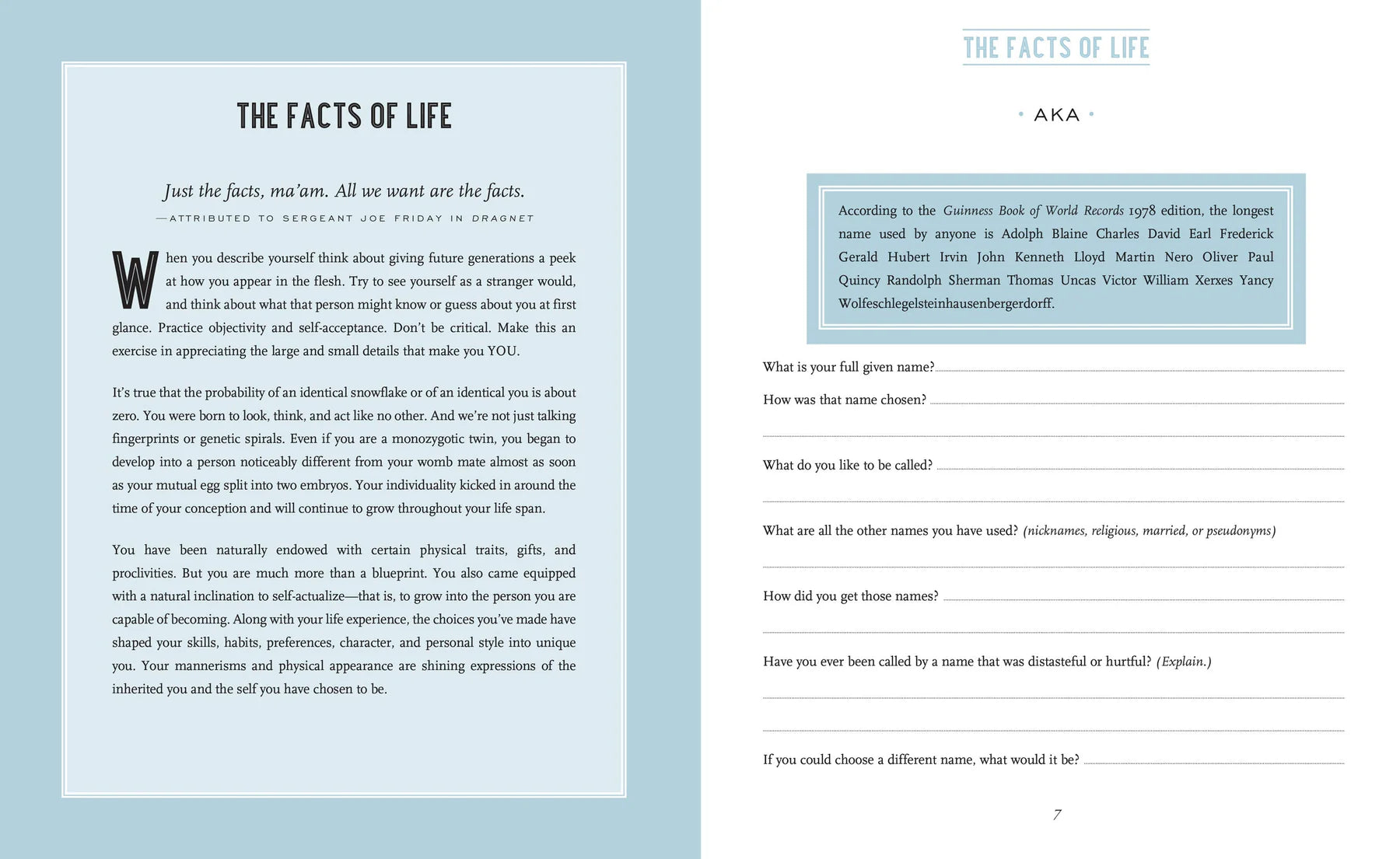 The Book of Me: A Do-It-Yourself Memoir