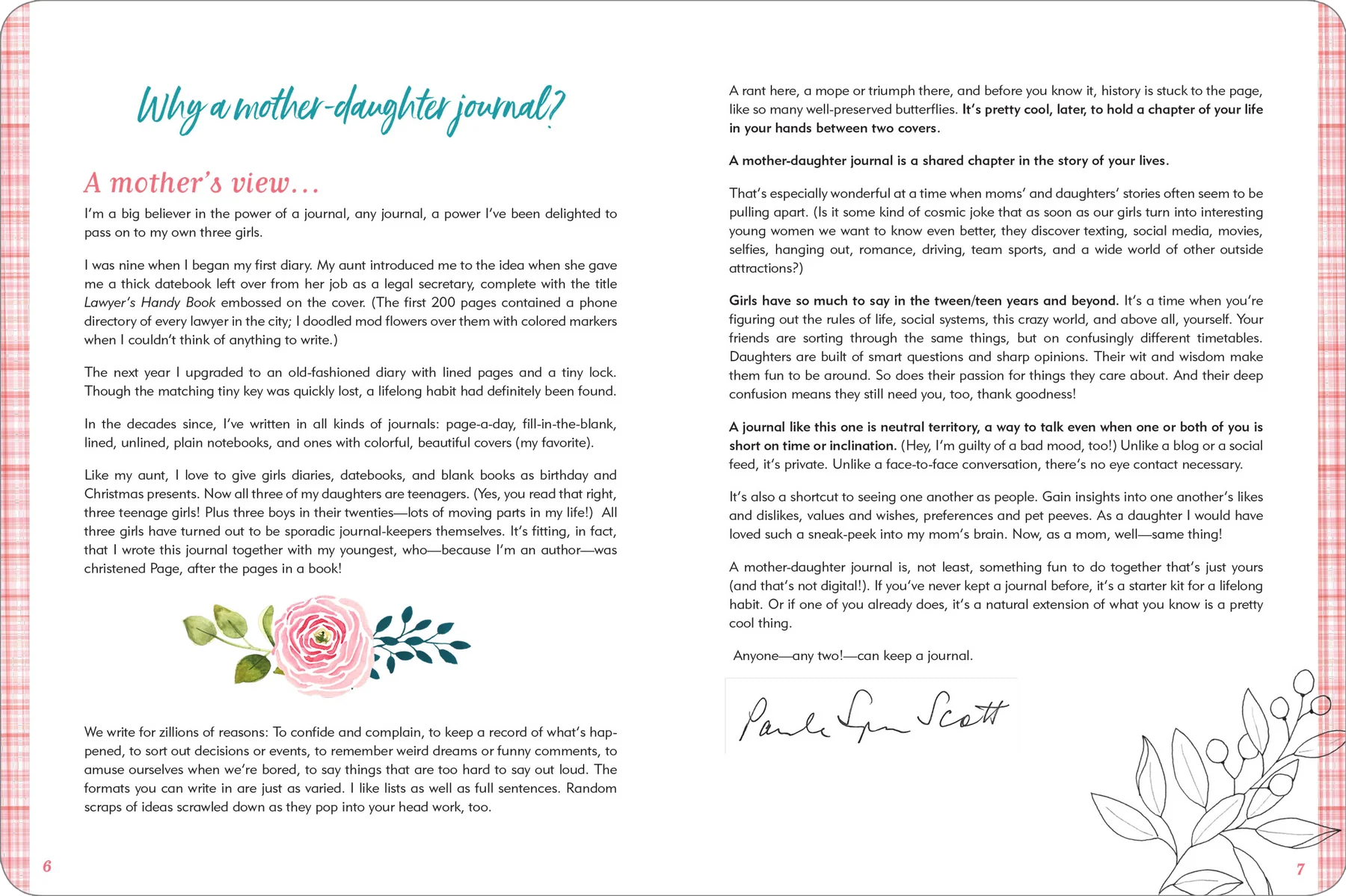 Like Mother, Like Daughter Journal