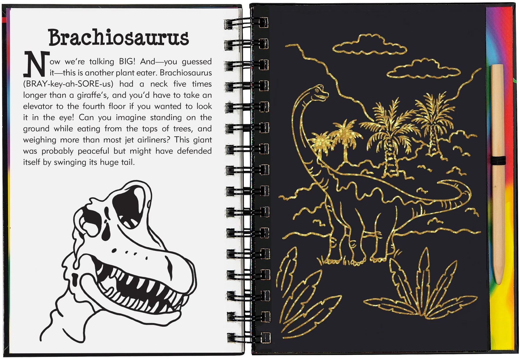 Jurassic & Beyond Scratch and Sketch