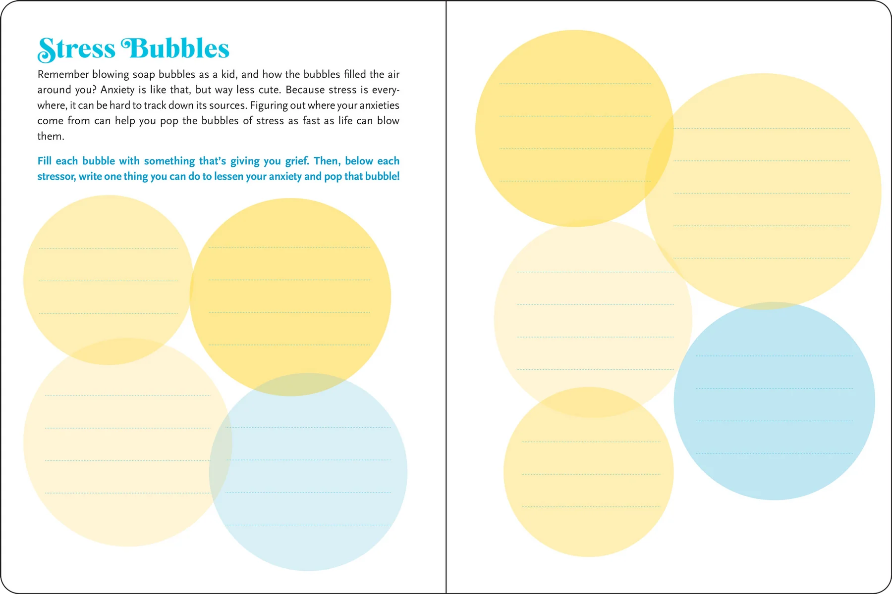 Anxiety Be Gone: A Journal to Relax, Rest, and Move Forward