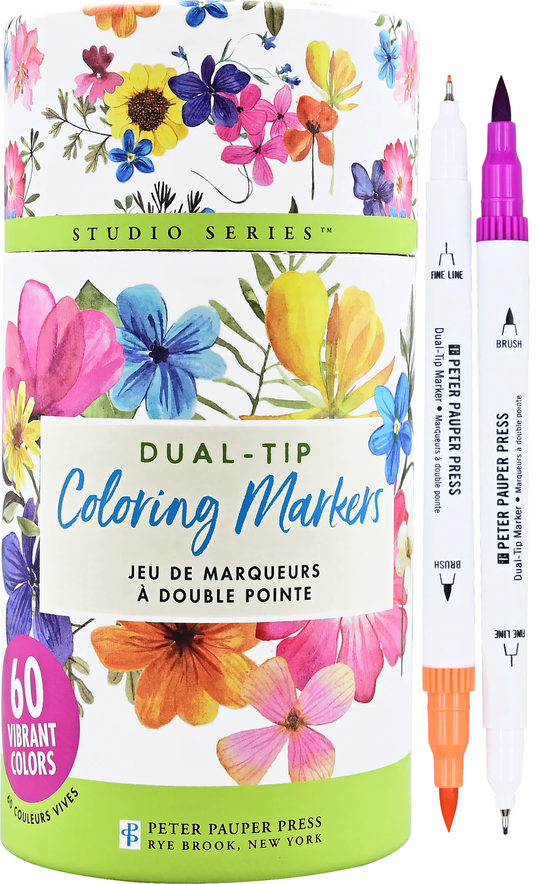 Studio Series Dual-Tip Coloring Markers (set of 60)