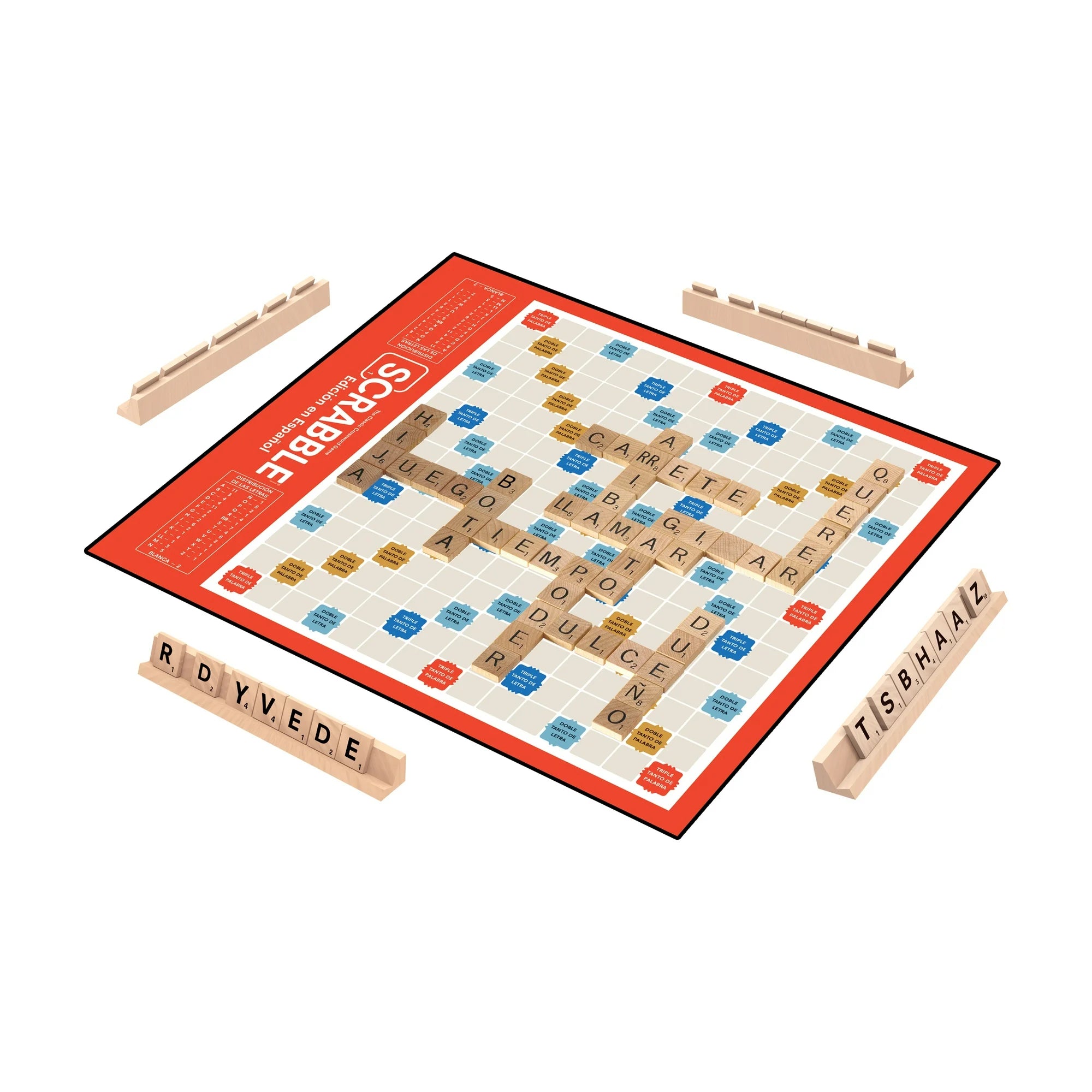 Spanish Scrabble Rack Scrabble - Spanish Edition – The Fun Company