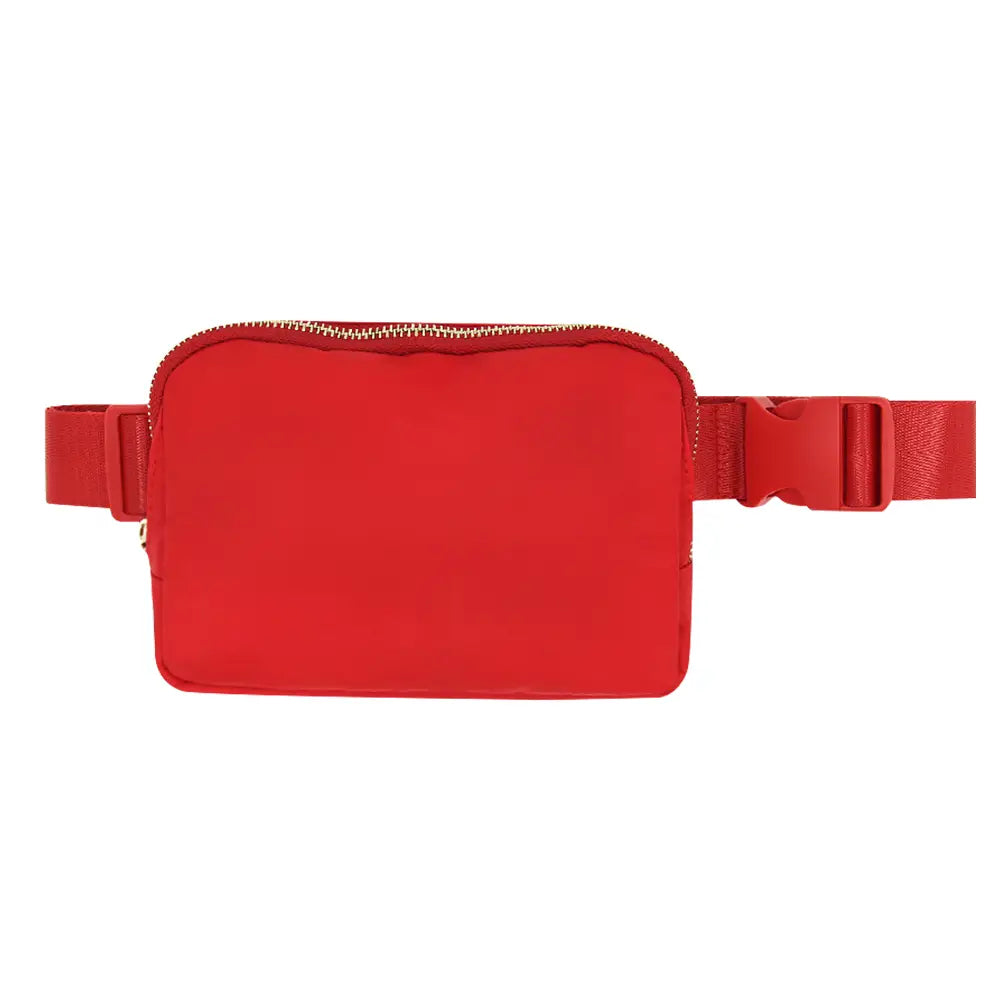 Red Fanny Pack Belt Bag