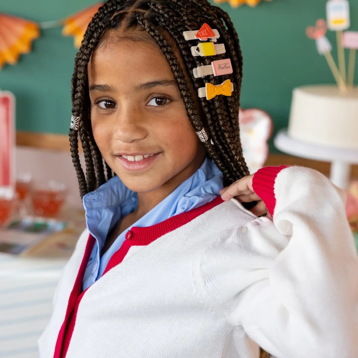 Occasions Back To School Resin Barrettes