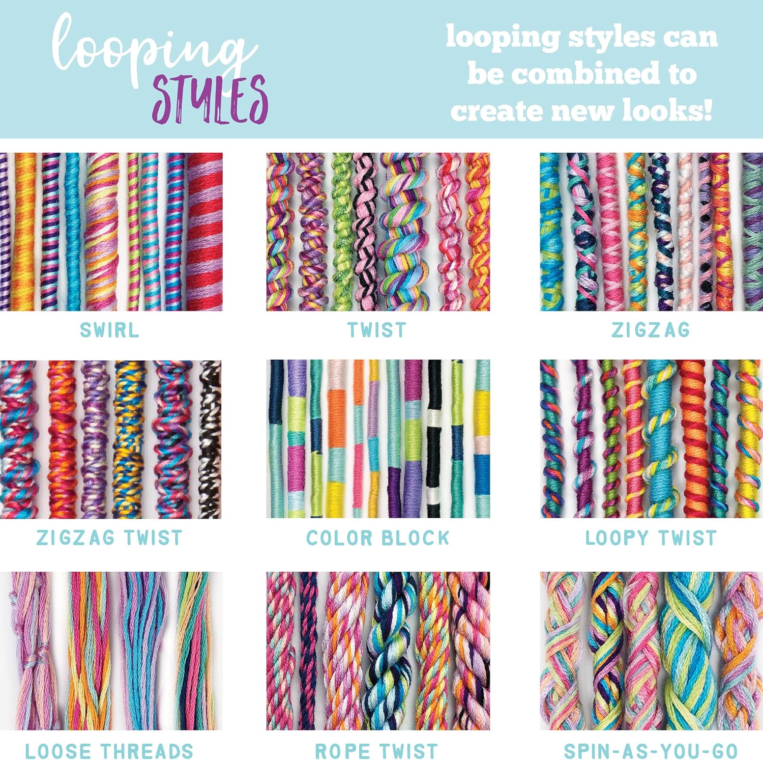 Loopdedoo DIY Friendship Bracelet Maker Kit