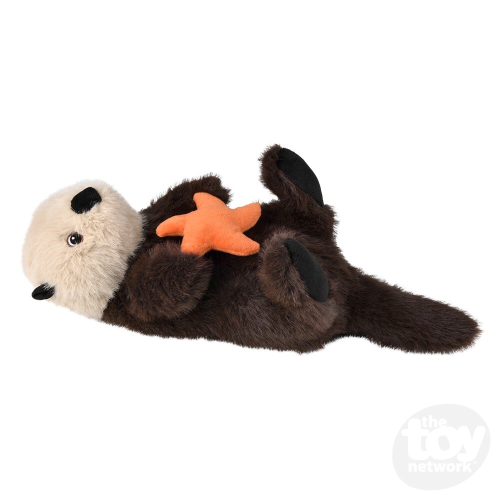 12" Animal Den Sea Otter Plush