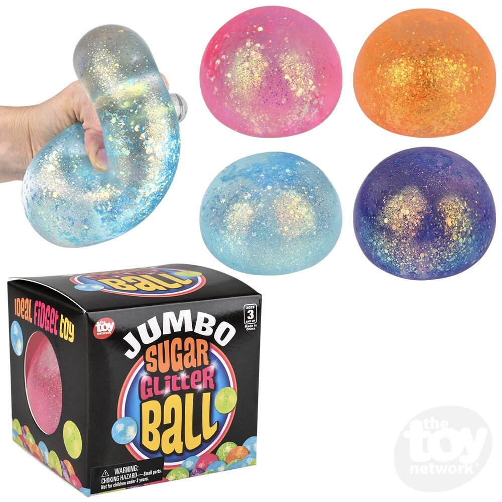 4" Jumbo Squeezy Sugar Ball