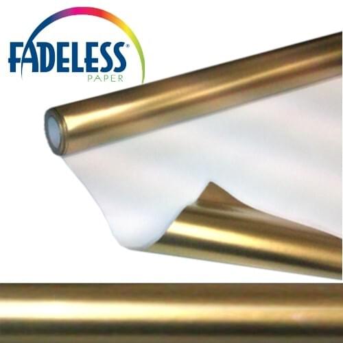 Metallic Gold Fadeless Bulletin Board Paper Roll, 4'x8'