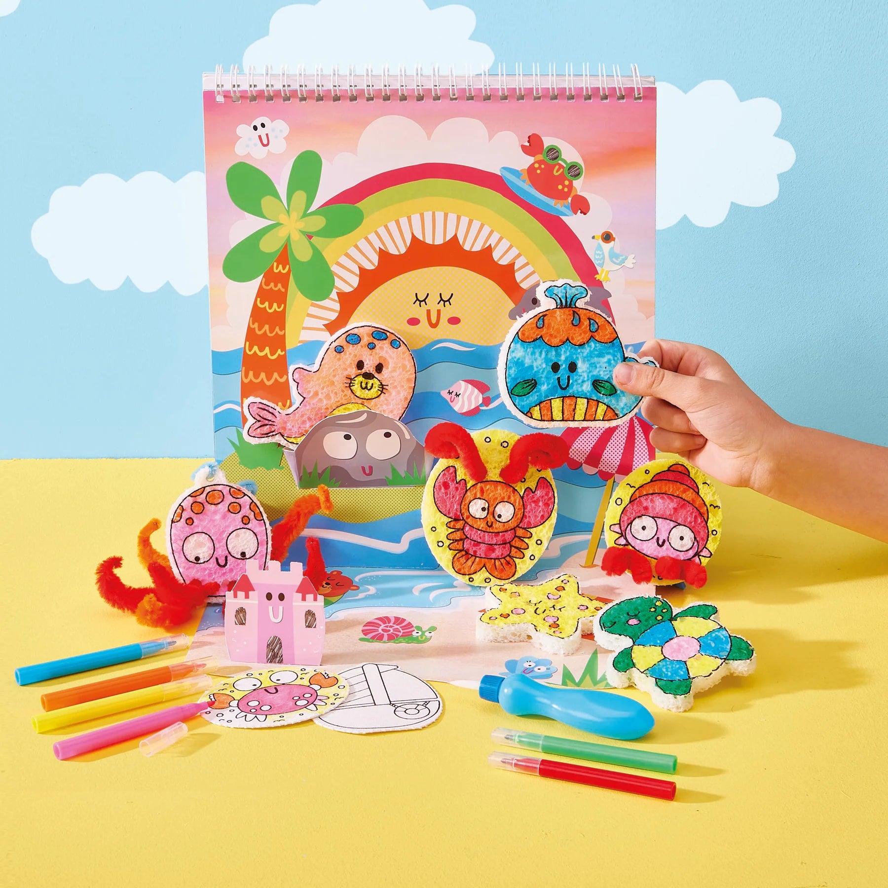 Puffy Pages Activity Book