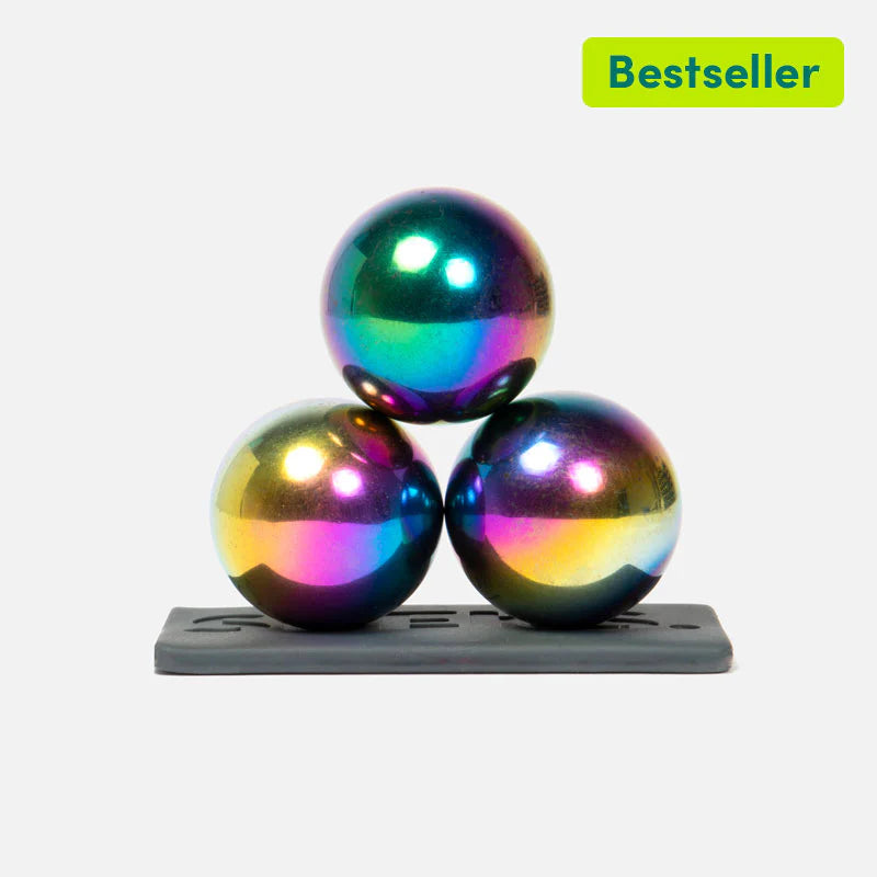 Speks - Oil Slick Supers 33mm Magnet Balls