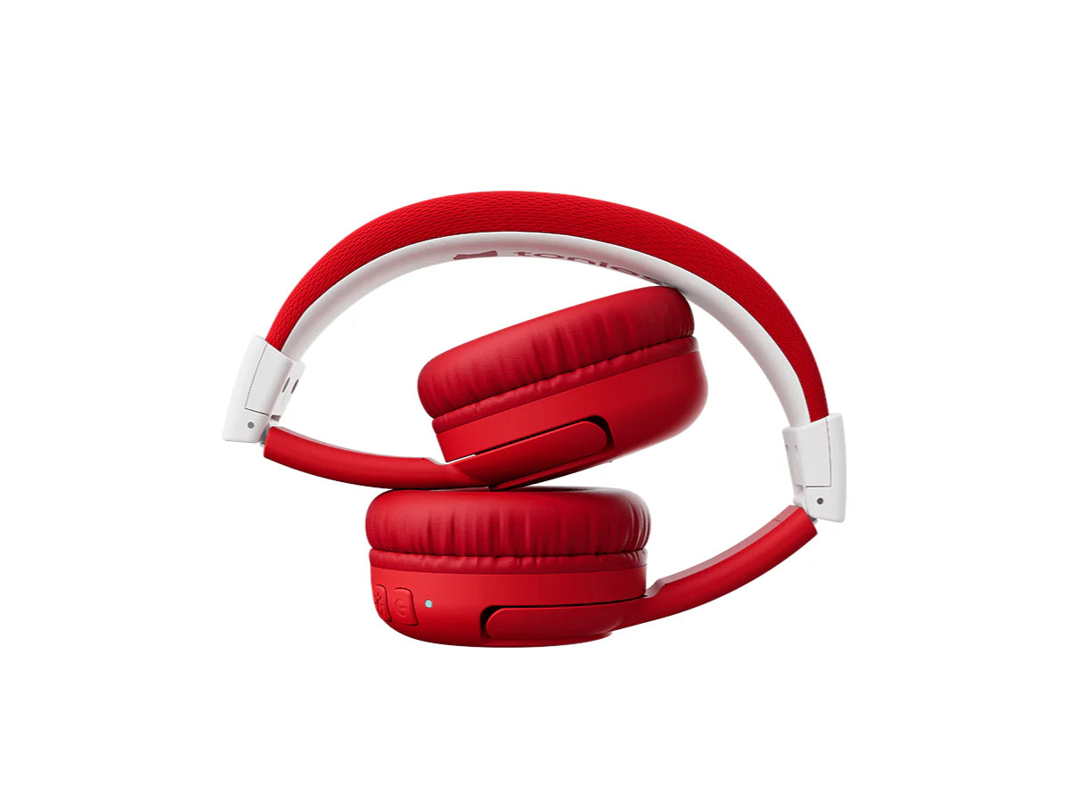 Bluetooth Headphones: Sunset Red