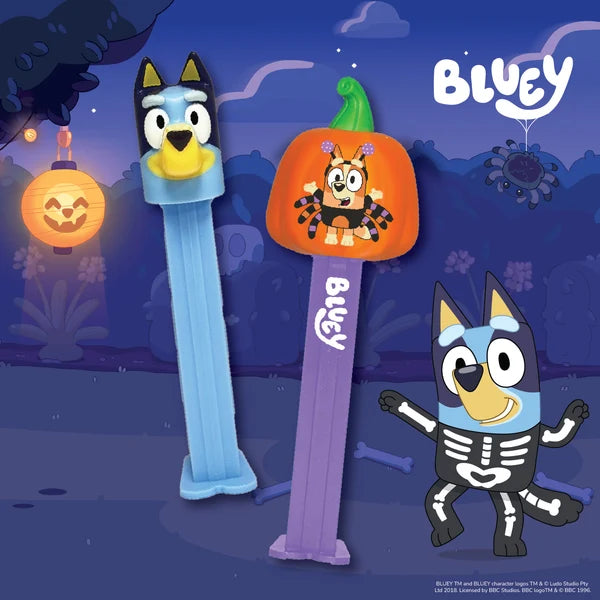 Pez Blister Card - Bluey Halloween