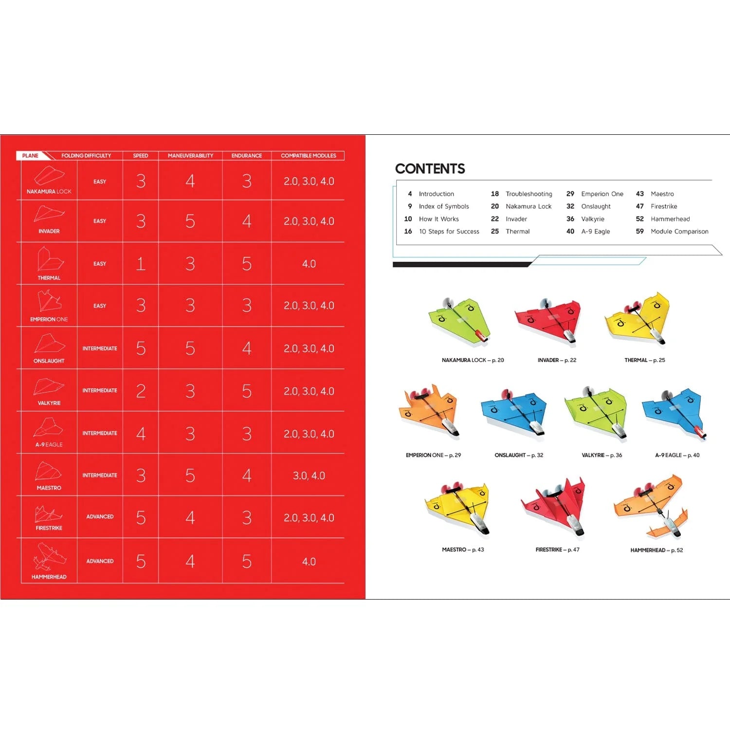 POWERUP Paper Airplane Book