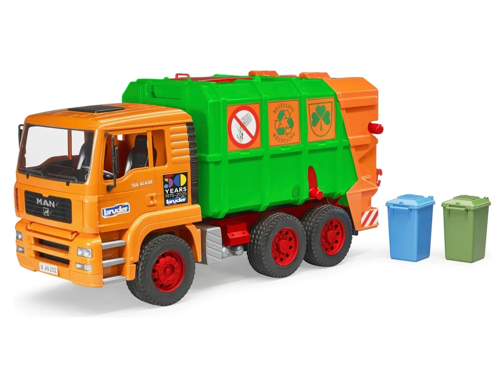Bruder 50 Years Special Edition MAN TGA Garbage Truck