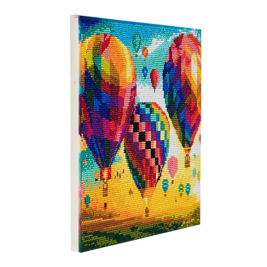 Crystal Art Kit - Hot Air Balloons