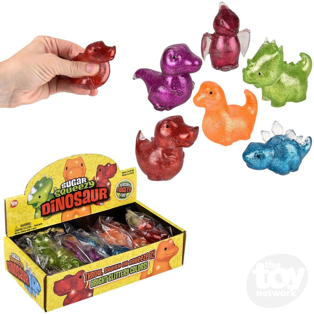 2.5" Squeezy Sugar Dinos