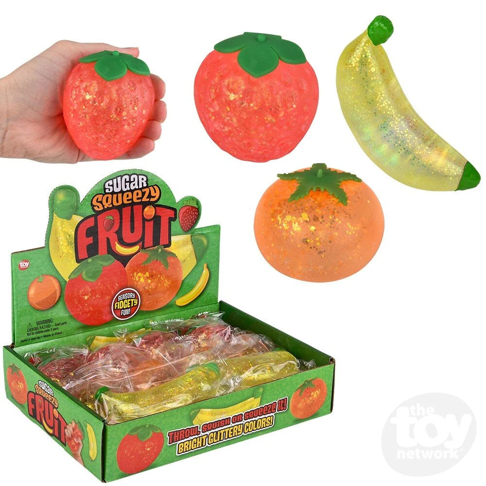 2.5" Squeezy Sugar Fruit Assortment