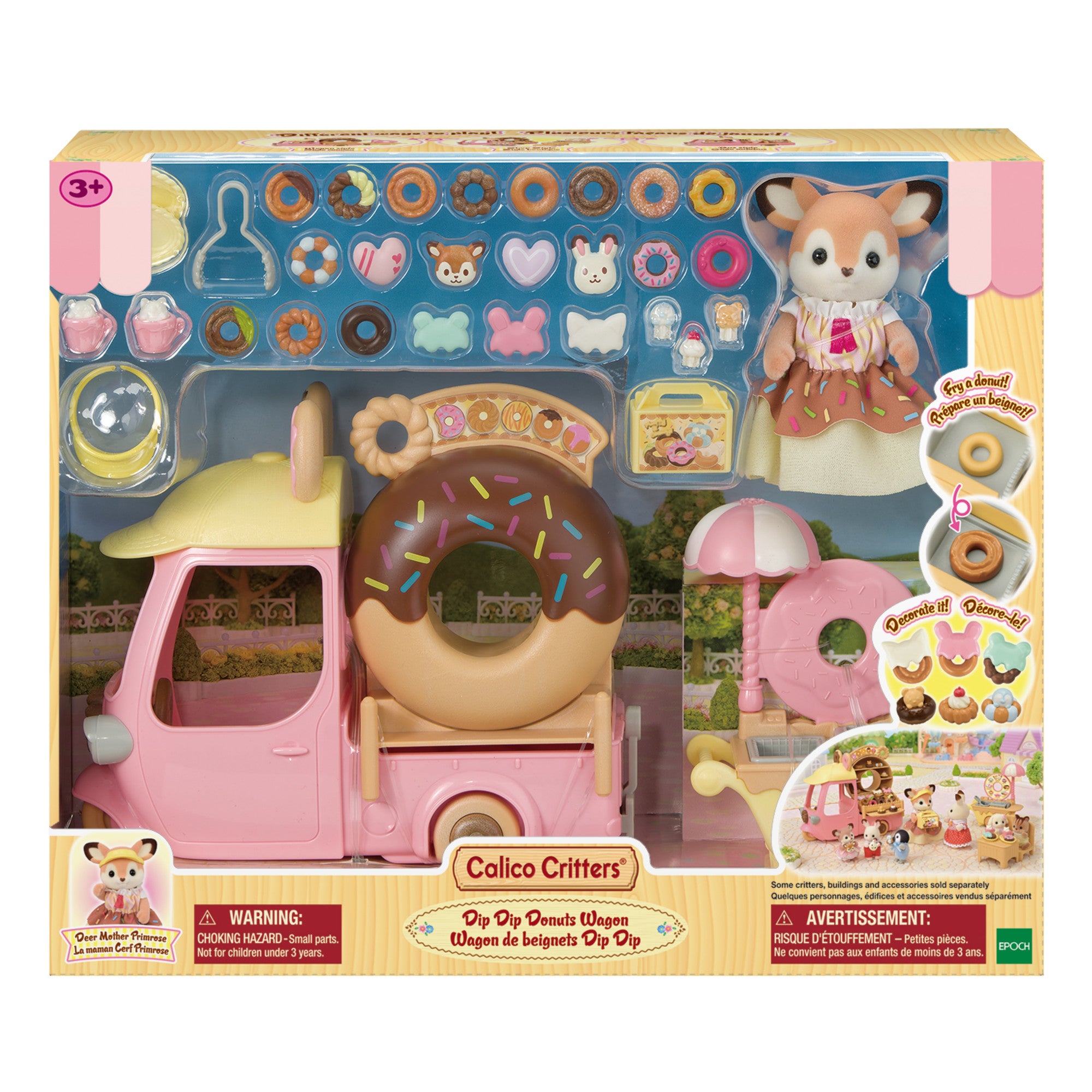 Calico Critters Dip Dip Donut Wagon