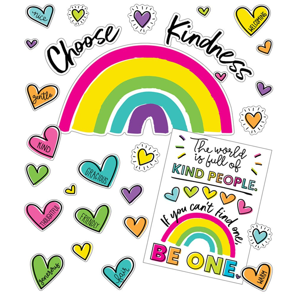 Kind Vibes - Choose Kindness Bulletin Board Set