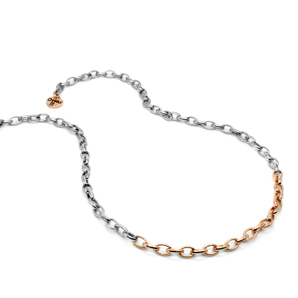 CHARM IT! Two-Tone Chain Necklace