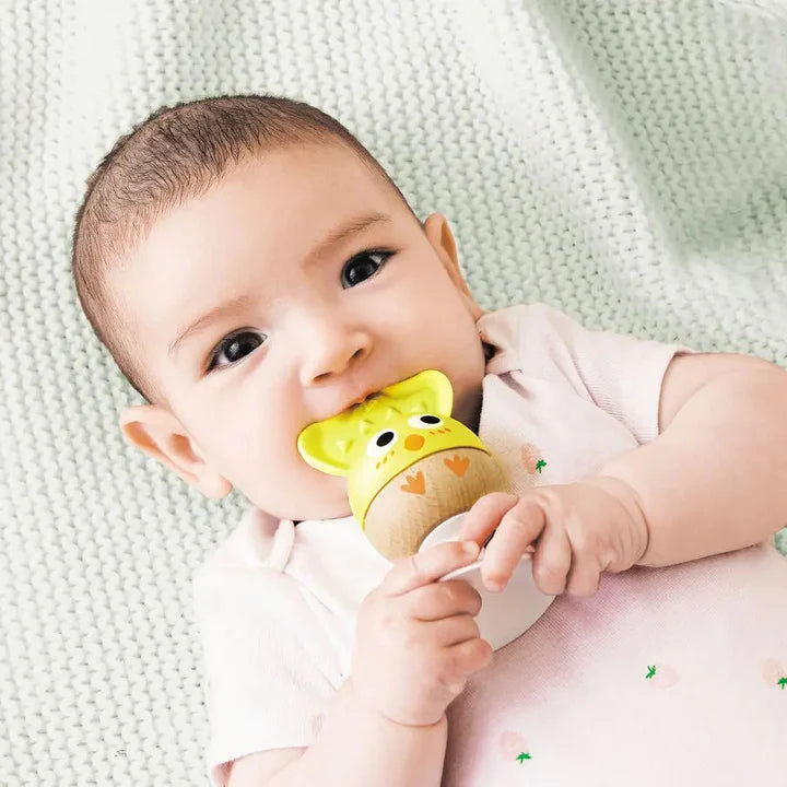 Hape Cheery Critter Rattle Trio