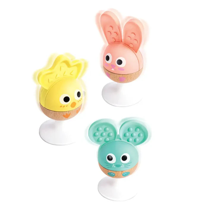 Hape Cheery Critter Rattle Trio