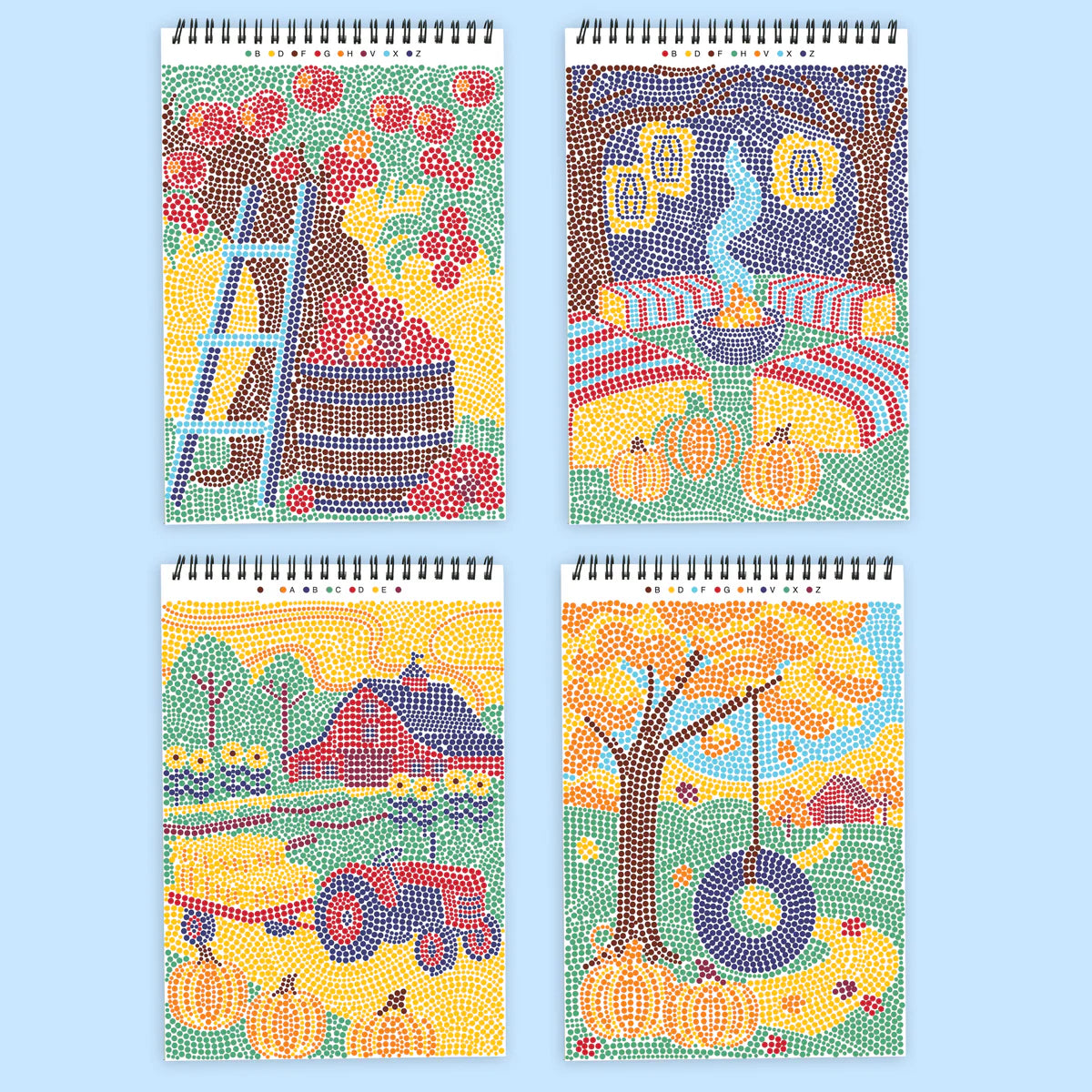 Lifelines FlowArt™ - Dot-By-Letter, Pumpkins & Pastures