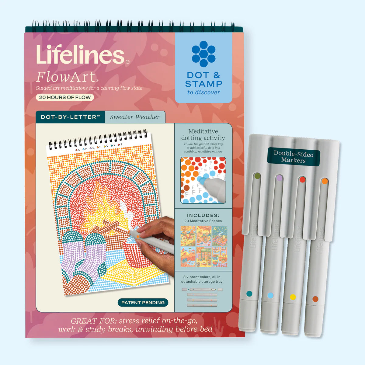Lifelines FlowArt™ - Dot-By-Letter, Sweater Weather