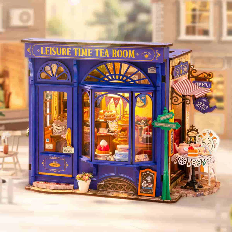 Leisure Time Tea Room DIY Miniature House