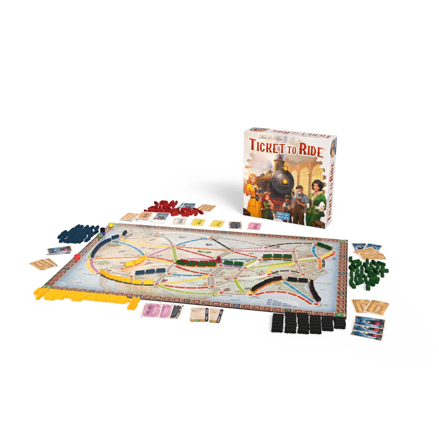 Ticket to Ride Strategy Board Game - 2024 Refresh