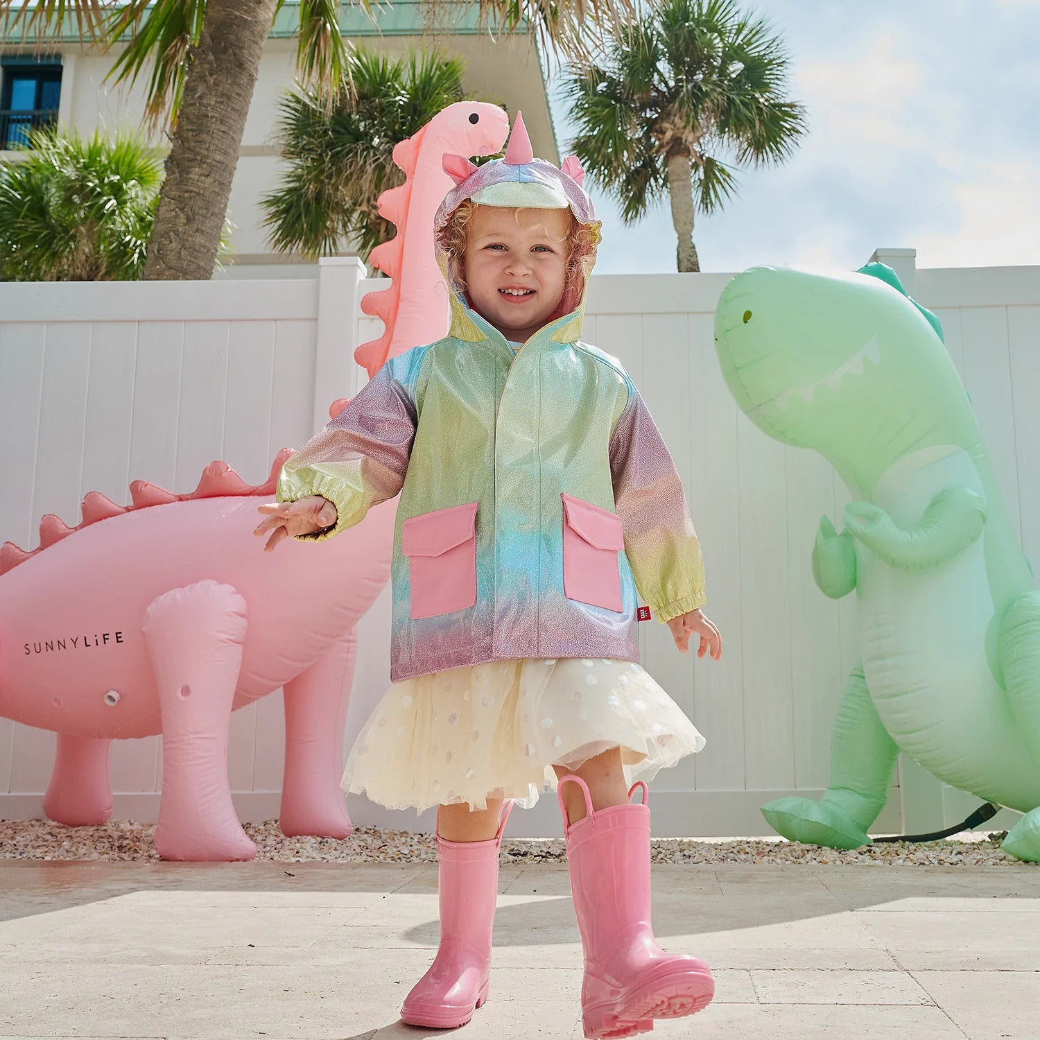 Magnetic Me Unicorn Sparkle Raincoat