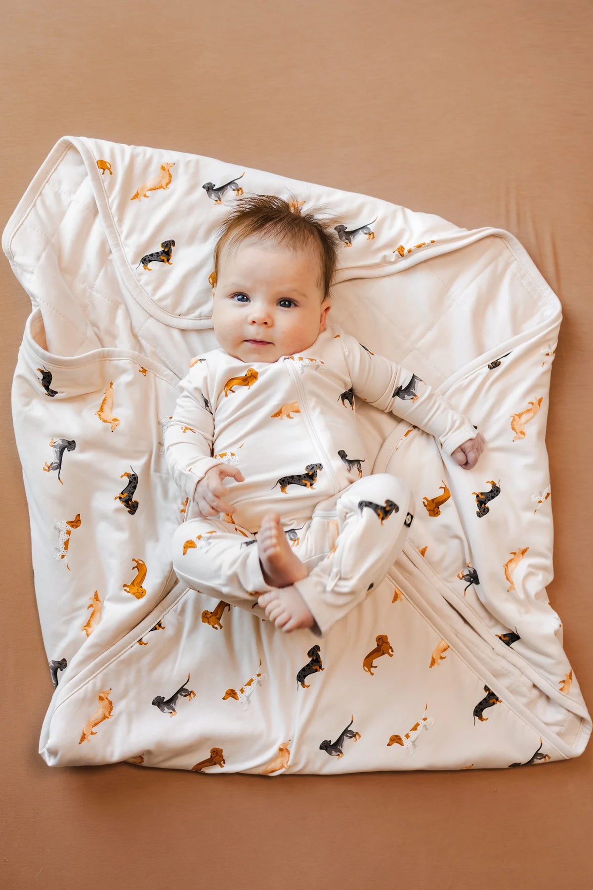 Kyte Baby Baby Blanket in Dachshund - 1.0 TOG
