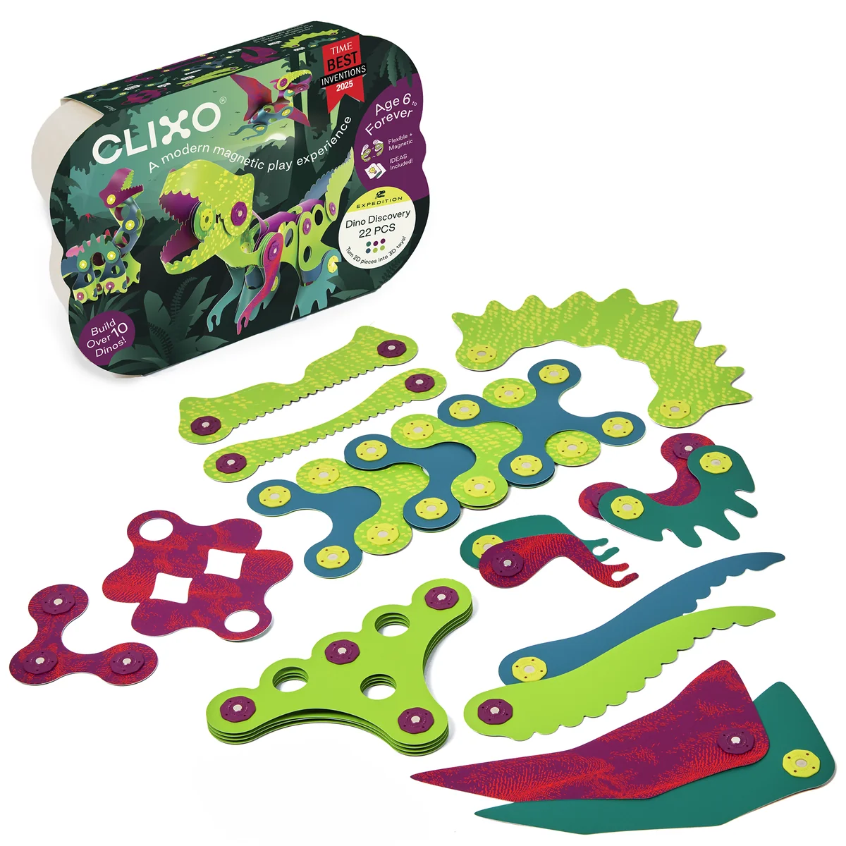 CLIXO Dino Discovery Pack