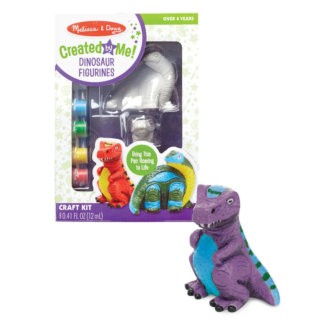Melissa & Doug Created by Me Dinosaur Figurines Craft Kit