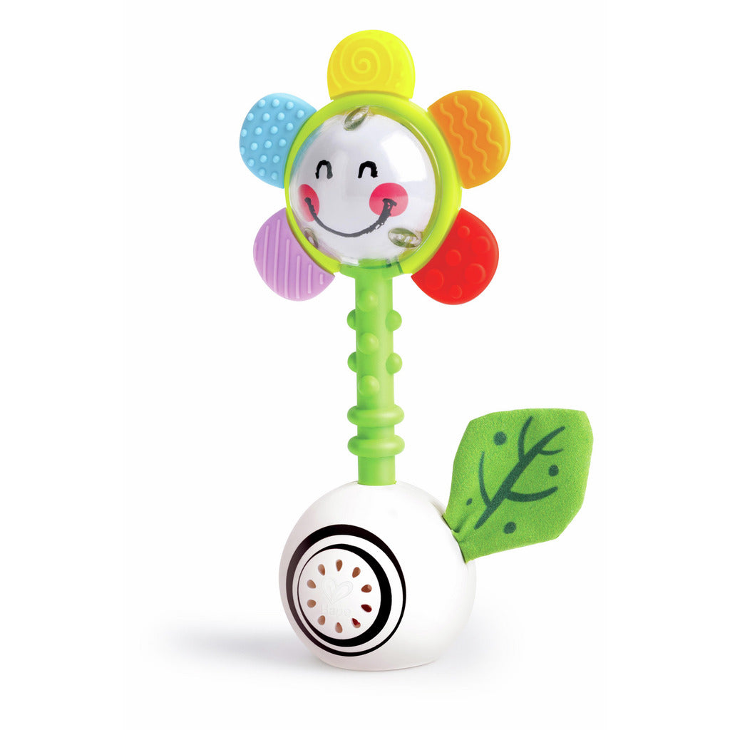 Hape Shake & Sparkle Flower Rattle