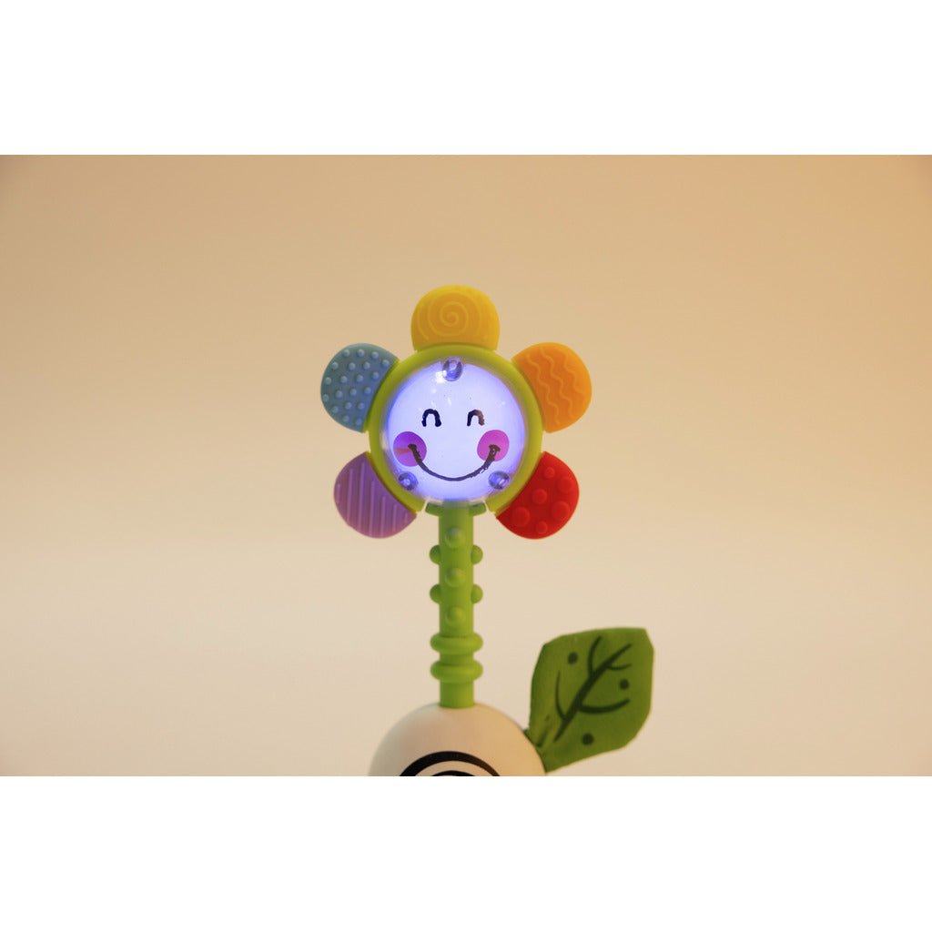 Hape Shake & Sparkle Flower Rattle