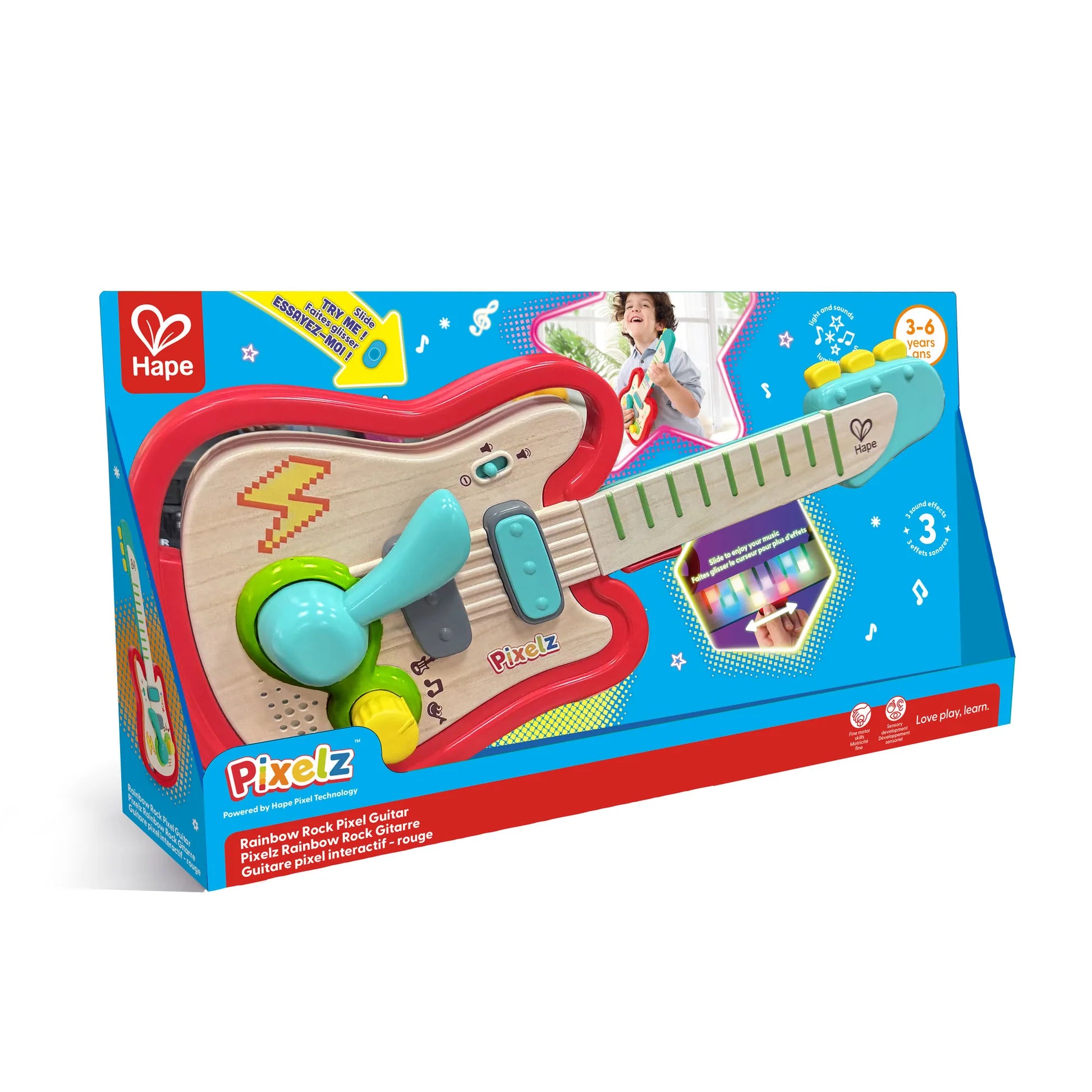Hape Rainbow Rock Guitar