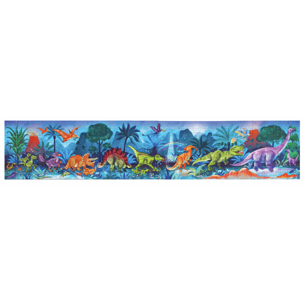 Hape 200 Piece Dinosaurs Glow Puzzle