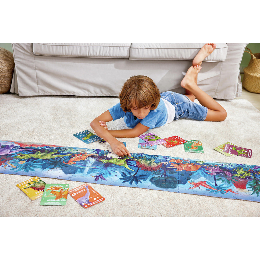 Hape 200 Piece Dinosaurs Glow Puzzle