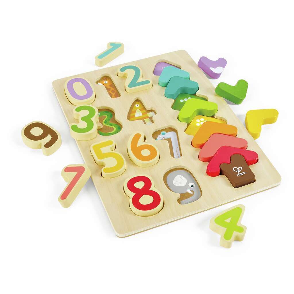 Hape Colors & Numbers Puzzle