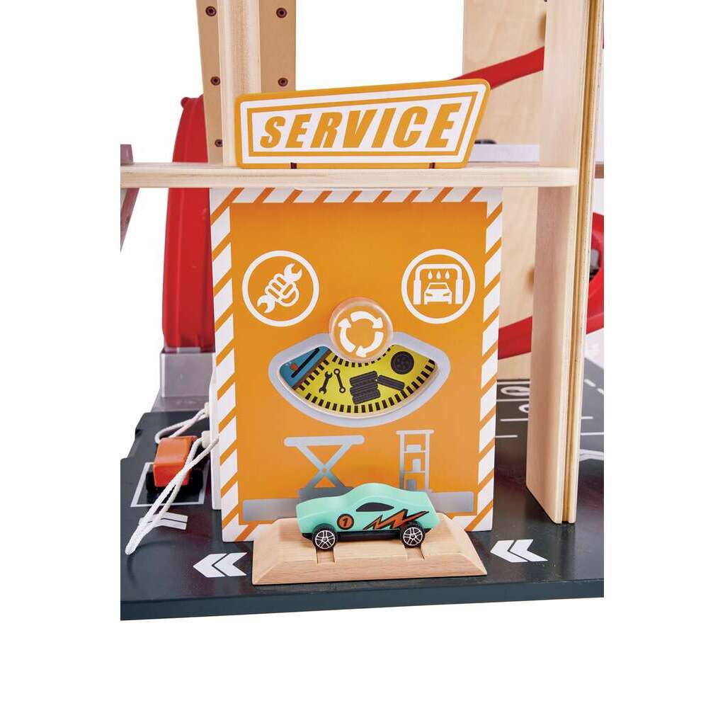 Hape Gearhead Stunt Garage
