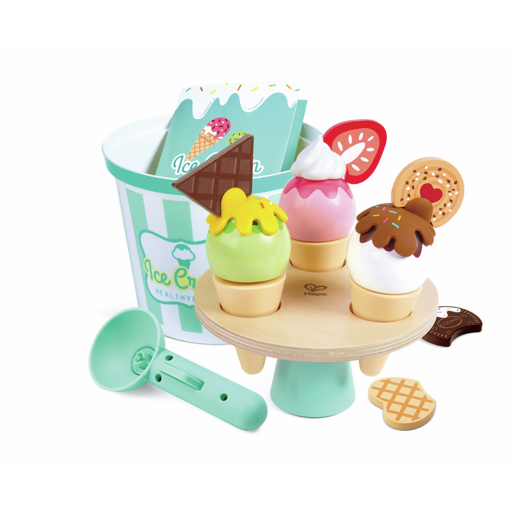 Hape Scoop & Serve Ice Cream Set